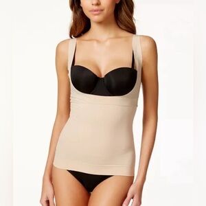 SPANX Shapewear Firm Tummy-Control Open-Bust Camisole Cami Tank Size Medium